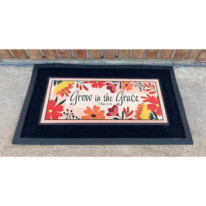 Dicksons Doormat Insert Grow in Grace