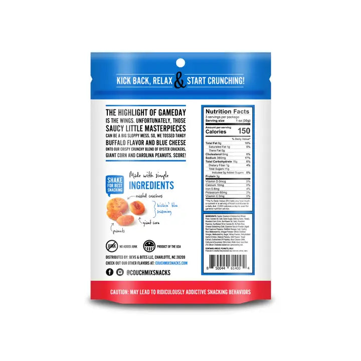 Couch Mix® - Buffalo Bleu, 2.75-oz