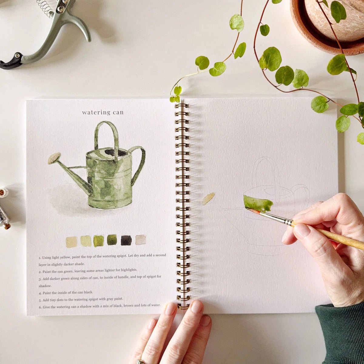 Emily Lex Studio Garden Watercolor Workbook