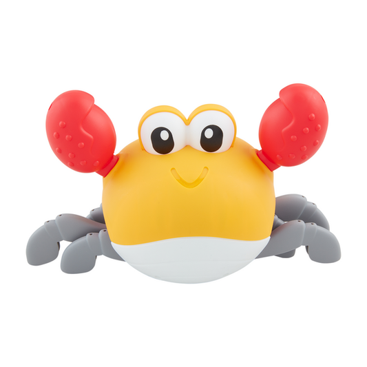 MUD PIE YELLOW WALKING CRAB BATH TOY