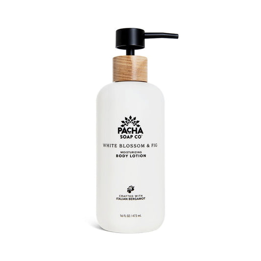 PACHA SOAP CO BODY LOTION, WHITE BLOSSOM & FIG