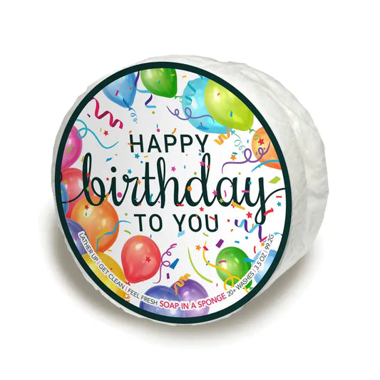 Caren Happy Birthday To You! Soap in A Sponge