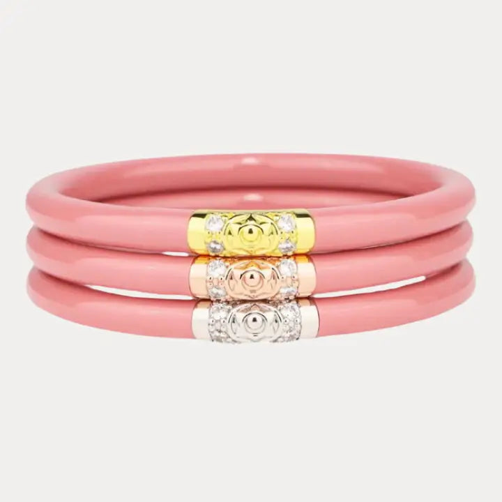 BuDhaGirl Three Kings All Weather Bangles® (Awb®) - Blush-Medium
