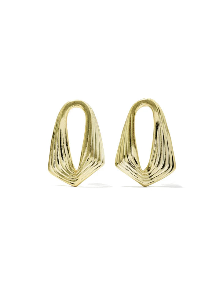 KENDRA SCOTT KIRA STUD EARRINGS GOLD