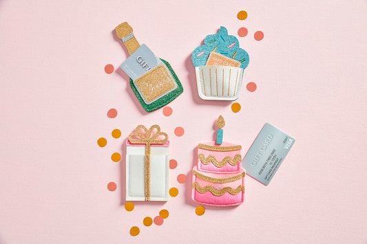 MUD PIE BIRTHDAY GIFT CARD HOLDERS