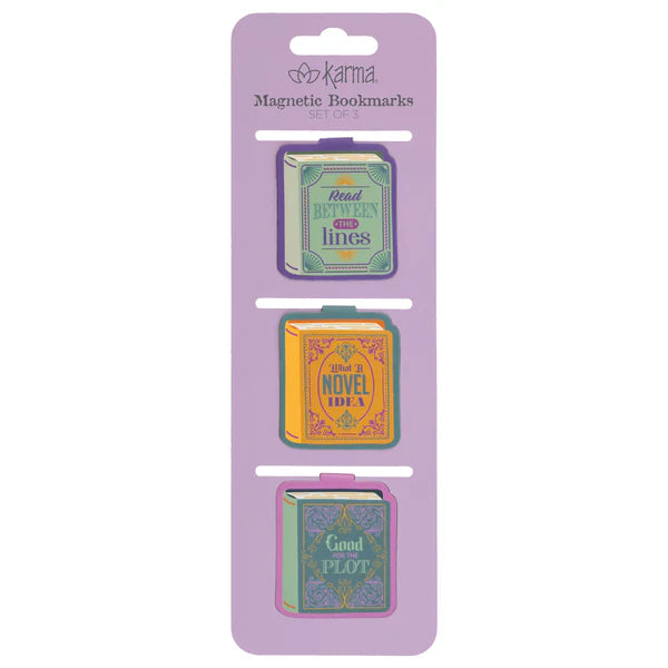 Karma Books Magnetic Bookmarks