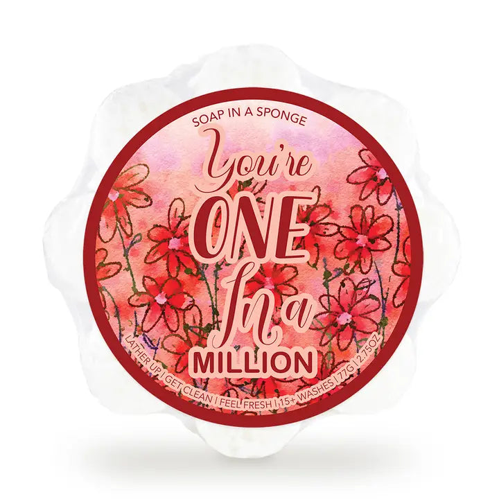 Caren You're On in A Million Soap in A Sponge | Loved