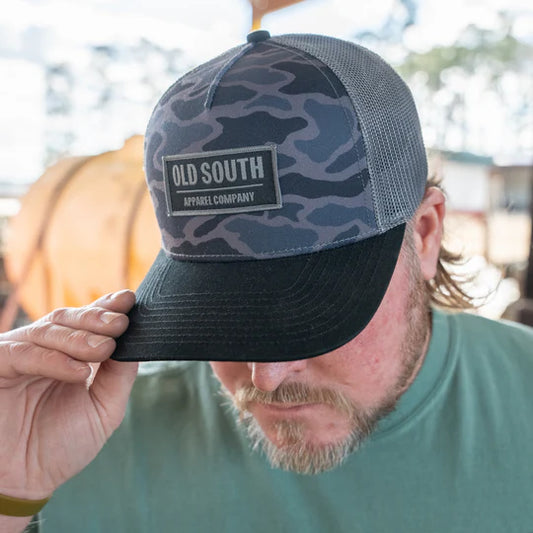 Old South Blackout Camo - Trucker Hat