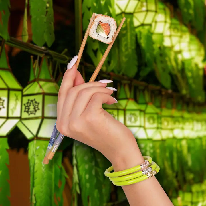 BuDhaGirl Three Kings All Weather Bangles® (Awb®) - Wasabi