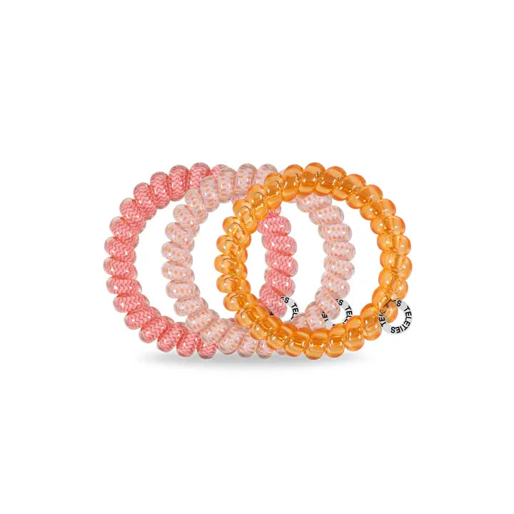 Teleties Spiral Hair Coil | Large | Sunny Days Ahead