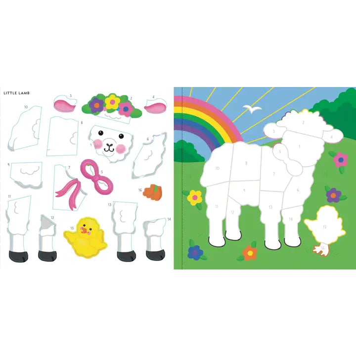 My First Color-By-Sticker Book -- Easter
