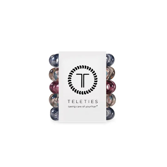 Teleties Spiral Hair Coils | Tiny | Purple Haze Hair Ties