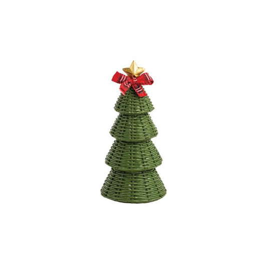 MUD PIE MEDIUM WICKER RESIN TREE SITTER