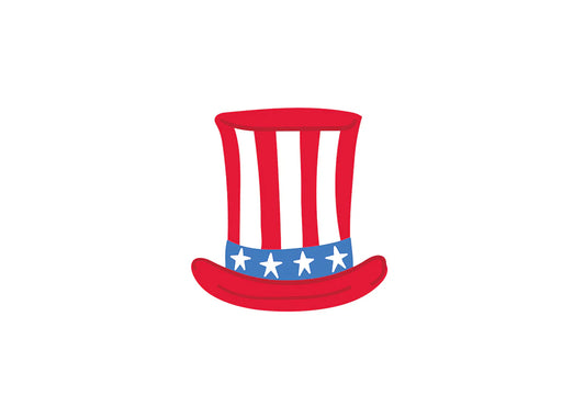 HAPPY EVERYTHING UNCLE SAM HAT MINI ATTACHMENT