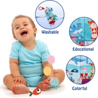 Bebe Mondo Tails Cloth Book Mermaid with Teether