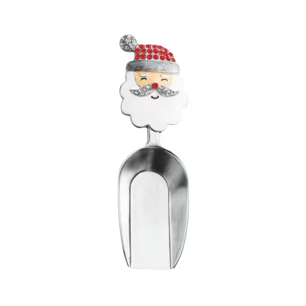 MUD PIE SANTA RHINESTONE ICE SCOOP