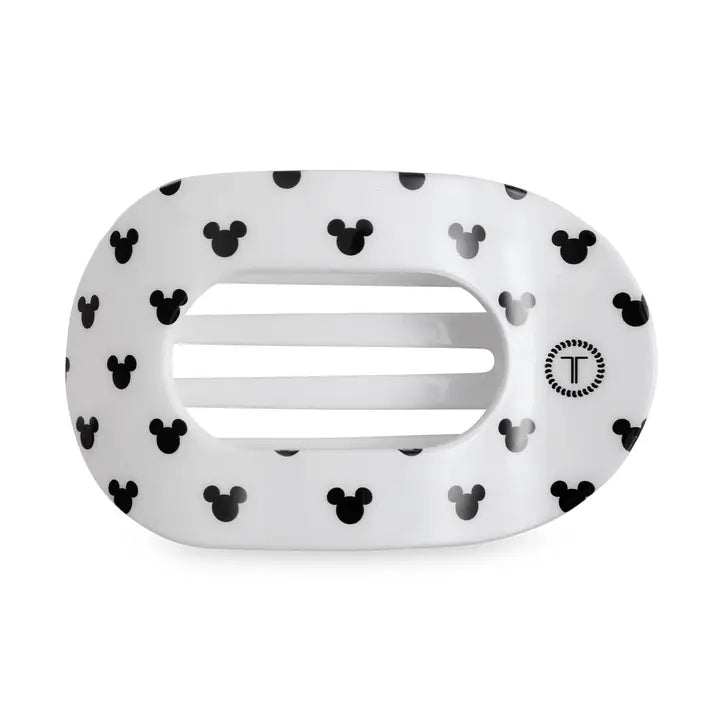 Teleties Flat Round Hair Clip | Medium | the Iconic Mickey Mouse