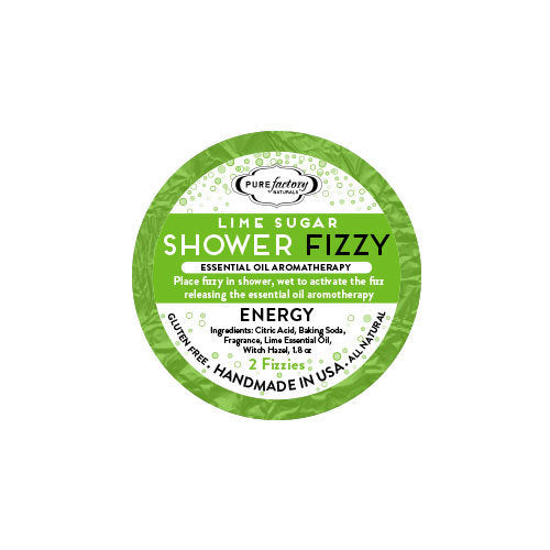 Pure Factory Naturals Lime Sugar Shower Fizzy