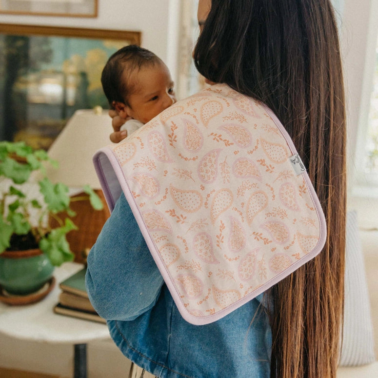 Copper Pearl 3 Pack Premium Burp Cloths - Cheyenne