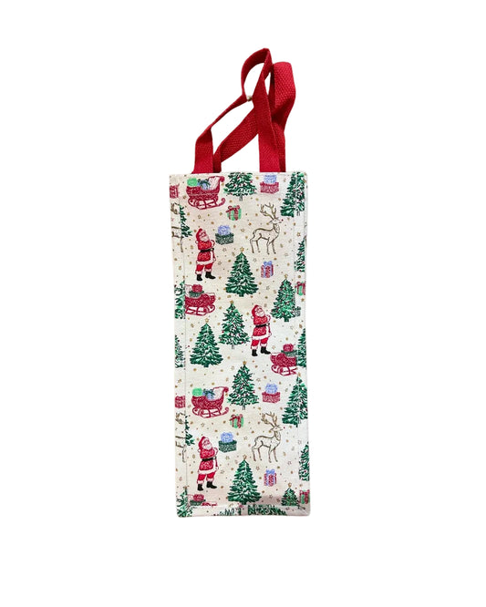 Mary Square Tidings and Toile Vineyard Wine Bag