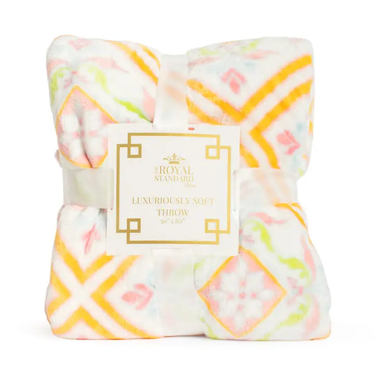The Royal Standard Verona Throw Multi 50x60