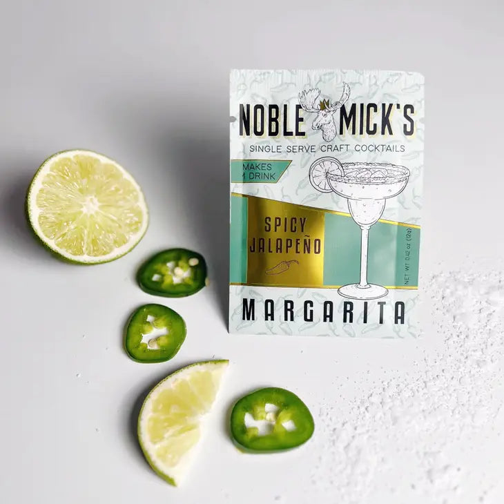 Noble Mick's Spicy Jalapeno Margarita Single Serve Craft Cocktail