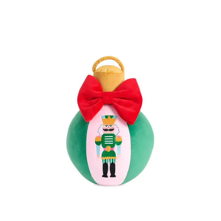 Shiraleah Holiday Small Bauble Pillow-Green