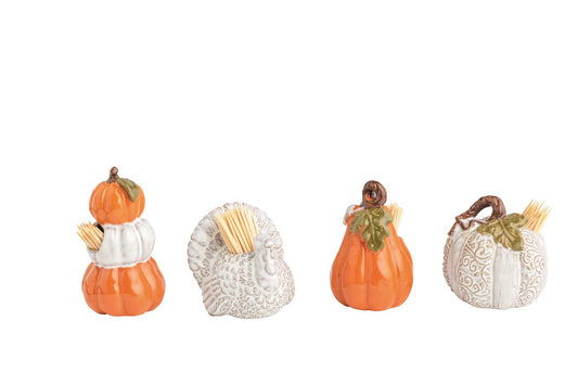 MUD PIE GATHER TOOTHPICK CADDY SETS