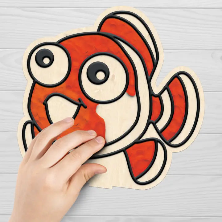 Splat Planet Sea Life Clay Colouring Kit