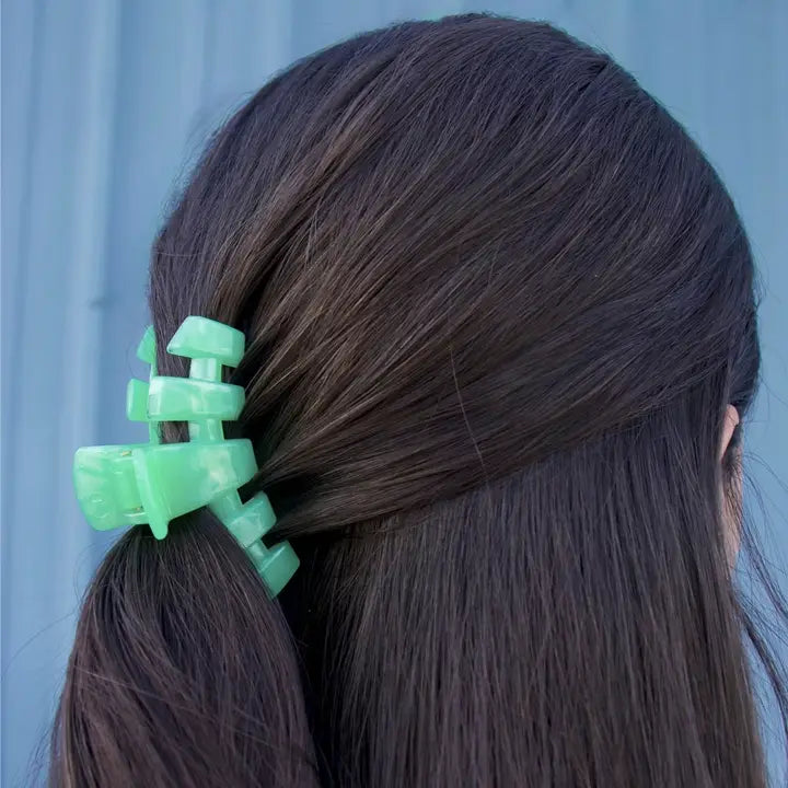 Teleties Classic Hair Clip | Small | Spring Splash