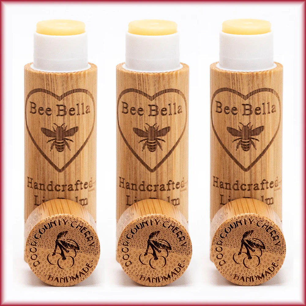 Bee Bella Door County Cherry Lip Balm