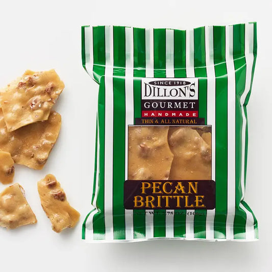 Dillon's Gourmet Candies Pecan Brittle, 3.75 oz Snack Tray