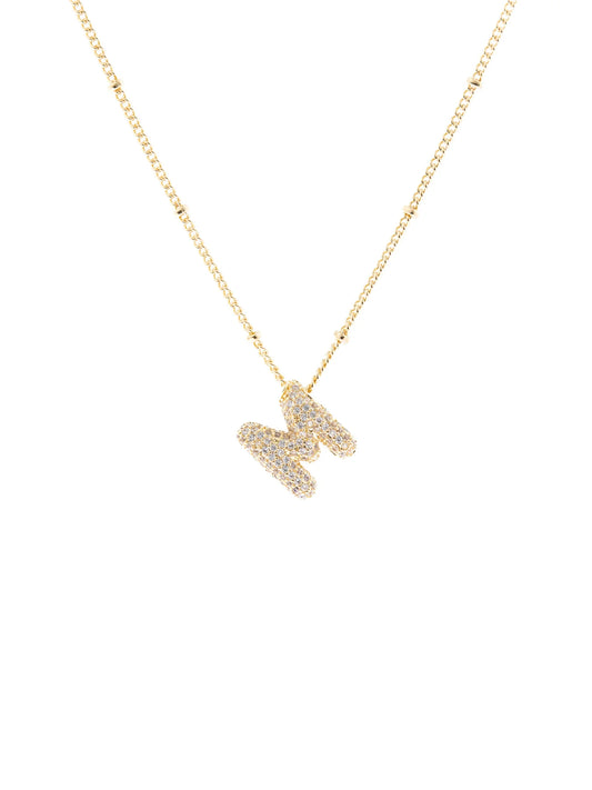Michelle McDowell Chloe Luxe Initial Necklace-M
