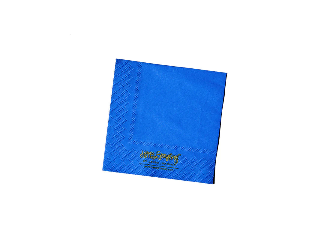HAPPY EVERYTHING FLAG COCKTAIL NAPKINS SET OF 20