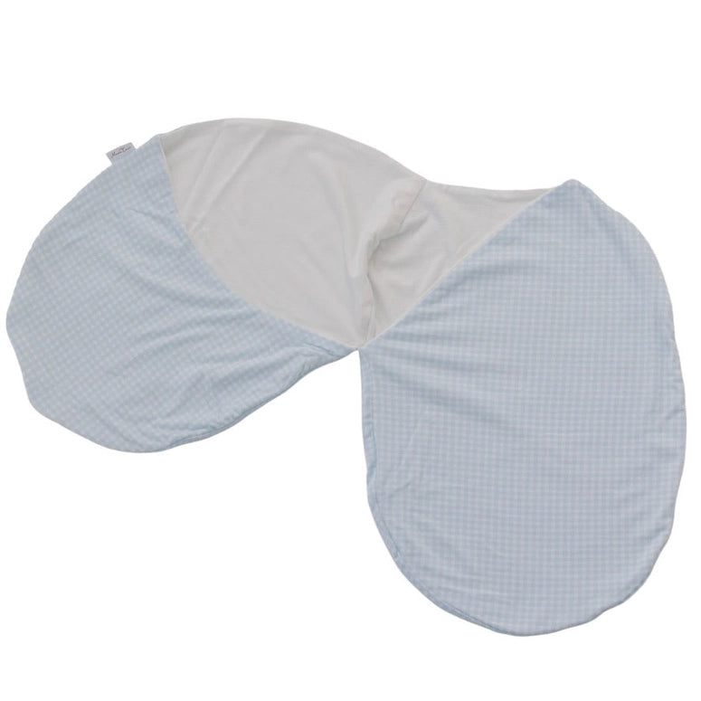 Mama Coco Cocoon Swaddle-Baby Blue Gingham