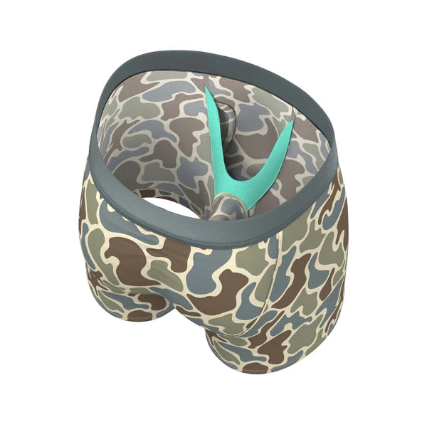 Shinesty  Men's The Blender Grey Duck Camo Hammock Pouch Underwear