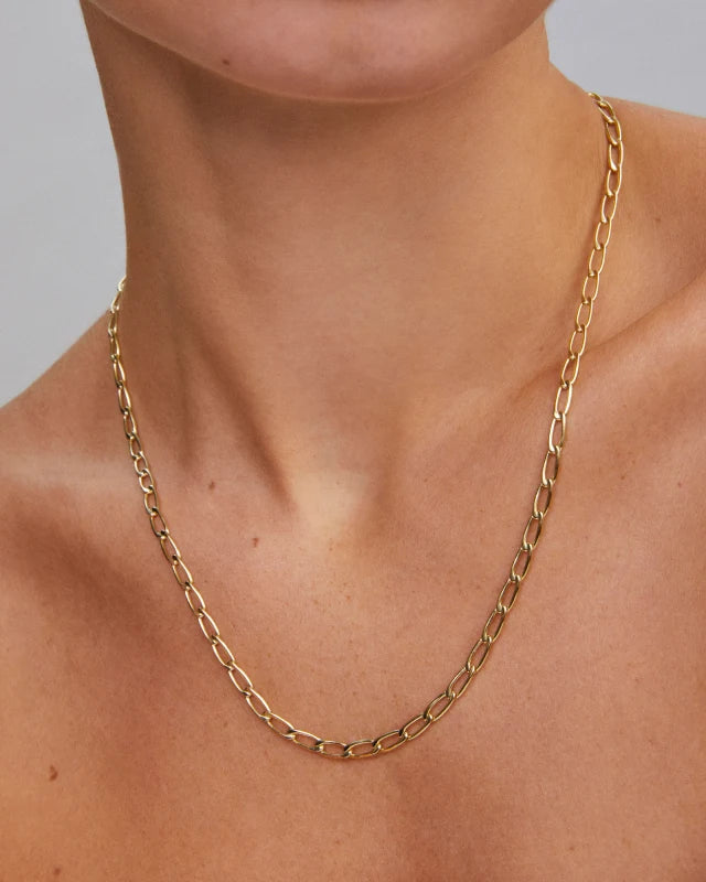 Kendra Scott Merrick Chain Necklace in Gold