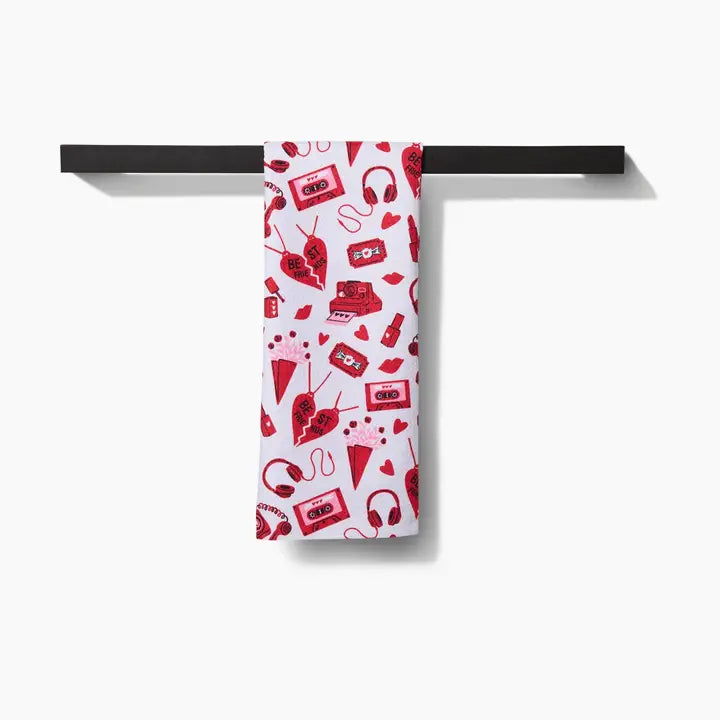 Geometry Best Friends Tea Towel