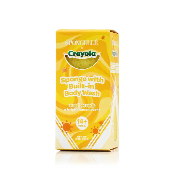 Spongelle Sunglow Suds Body Buffer | Crayola X Spongellé | Crayon
