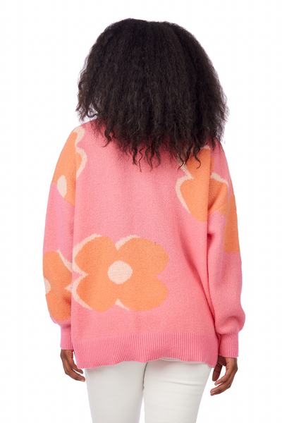 MUD PIE JADIE SWEATER-PINK