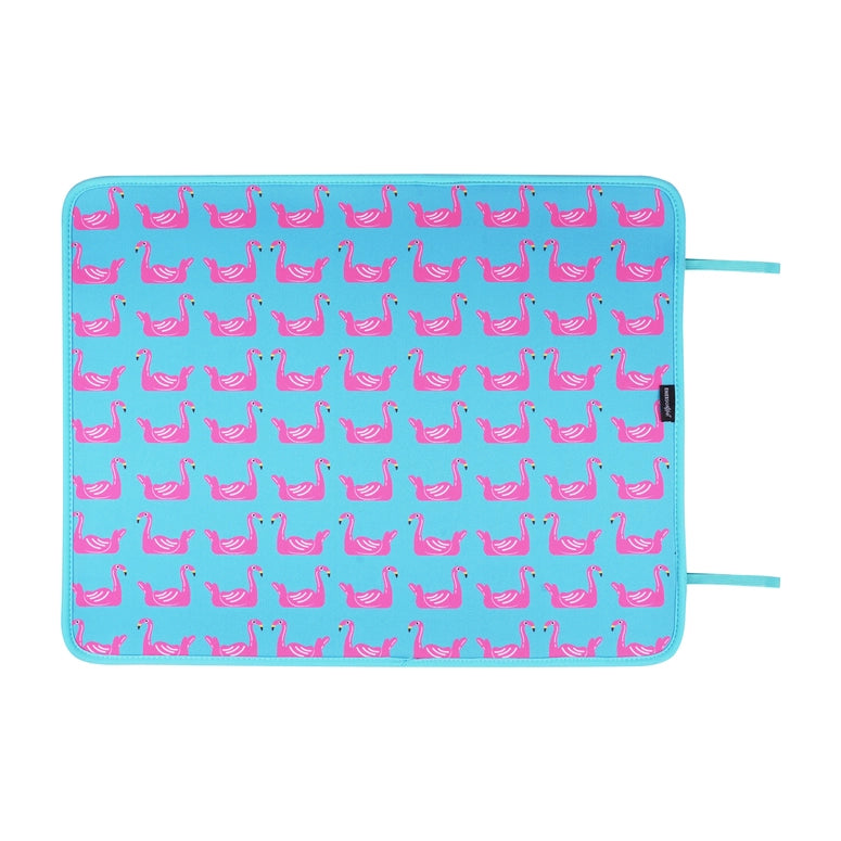 Neoprene Poolside Seating Mats-Flamingo Floats