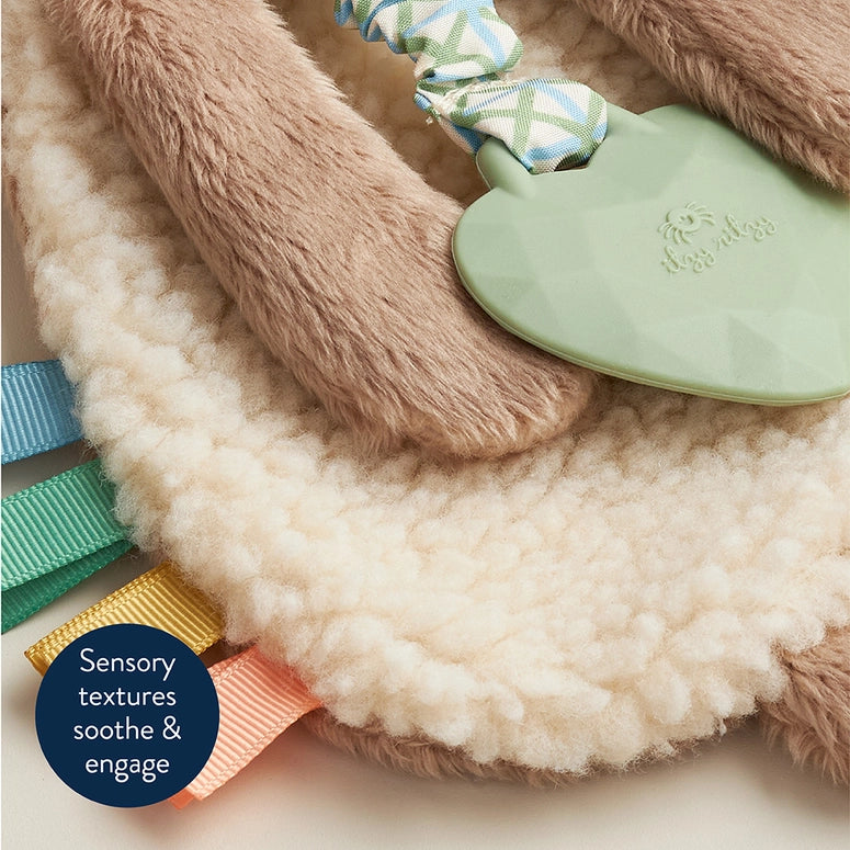 Itzy RItzy Taupe Bunny Itzy Friends Lovey™ Plush