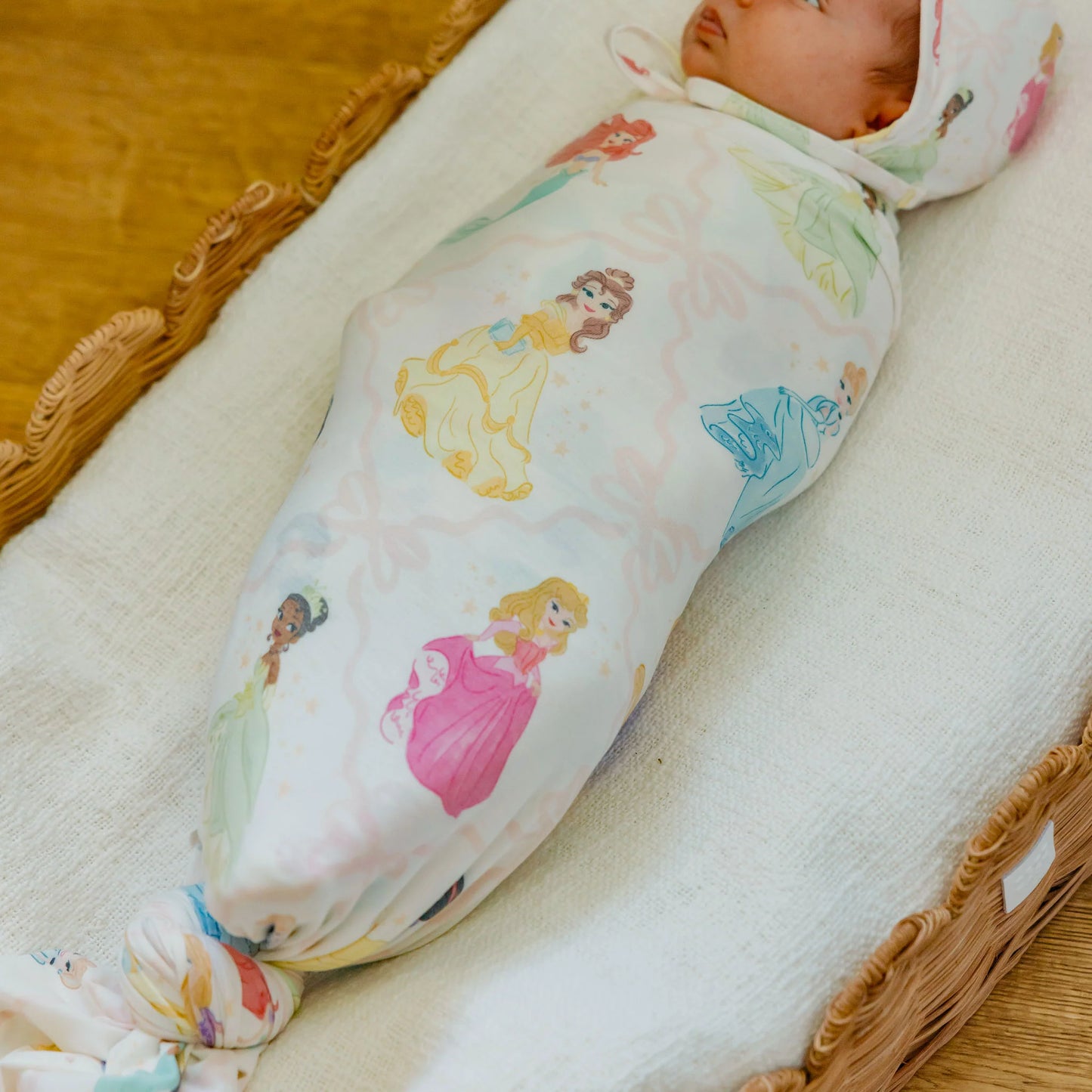 Copper Pearl Disney Princess Knit Swaddle Blanket