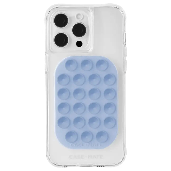 Case-Mate Stick It! Adhesive Suction Phone Mount-Pale Blue