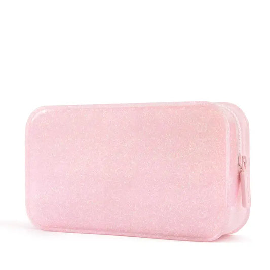 Case-Mate Jelly Makeup Bag-Ballet Pink Twinkle