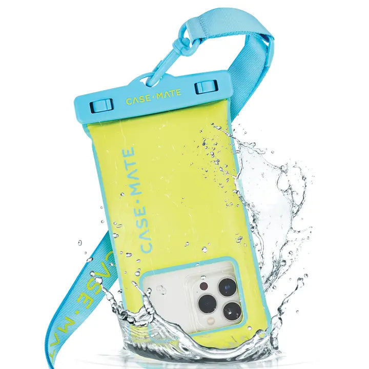 Case-Mate Waterproof Floating Phone Pouch-Citrus Splash