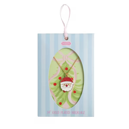 MUD PIE SANTA NECKLACE
