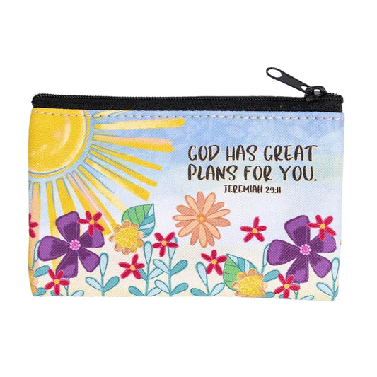 COIN PURSE: GREAT PLANS JEREMIAH 29:11