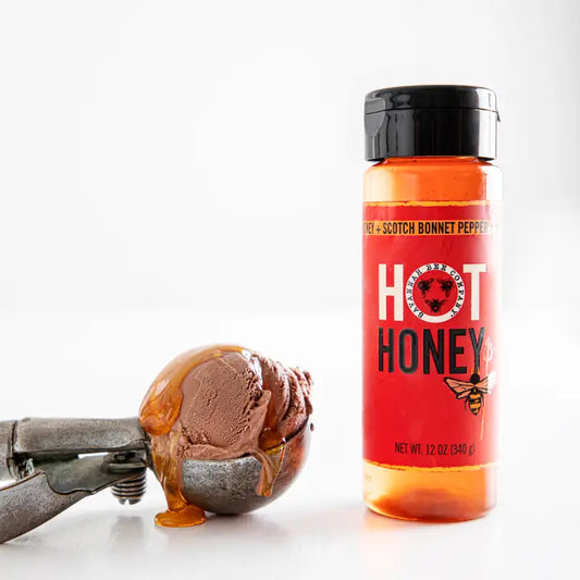 Savannah Bee Company Hot Honey - Plastic Squeeze Bottle - 12oz