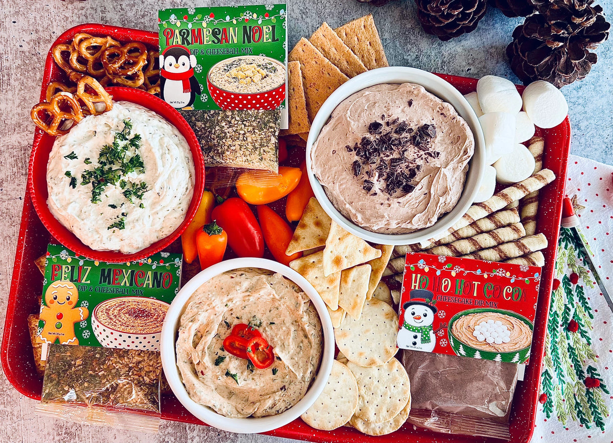 Carmie's Kitchen Ho Ho Hot Cocoa Cheesecake Dip Mix - Holiday Collection
